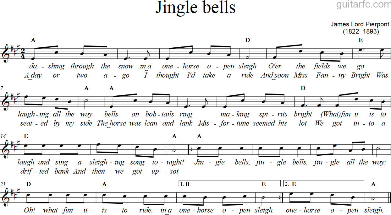 jingle bells da