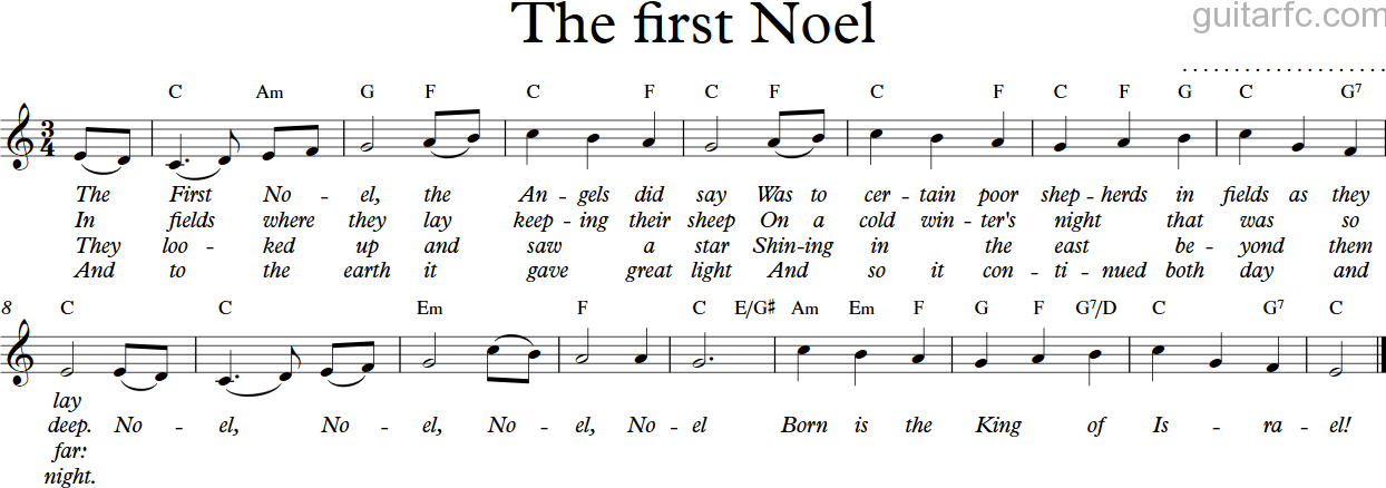 The first noel