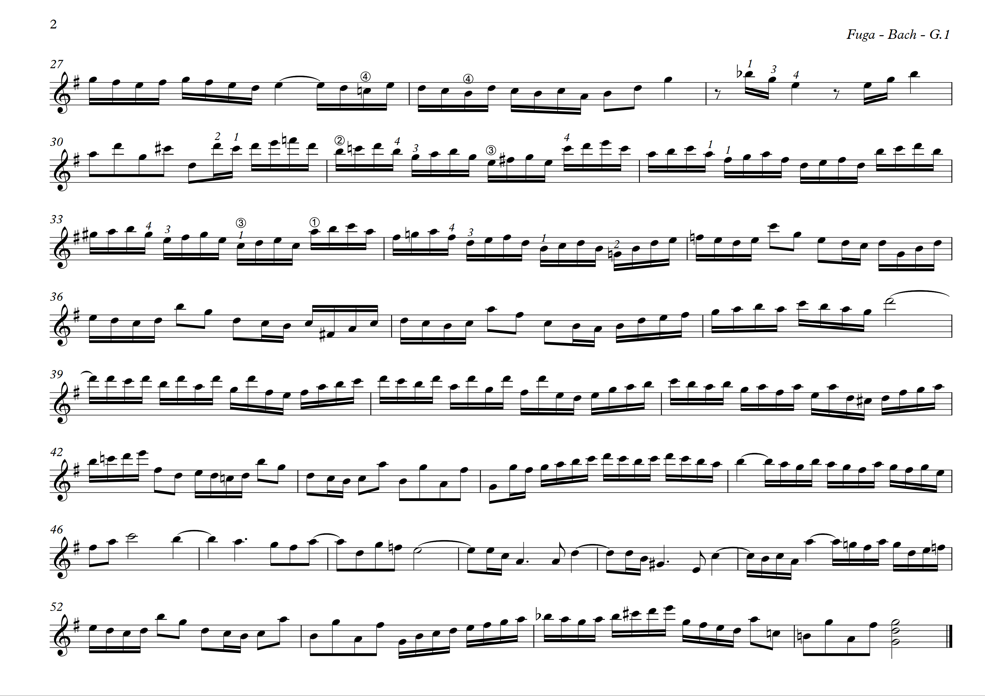 Fuga - Bach - Maximo Barbieri - 1 -2