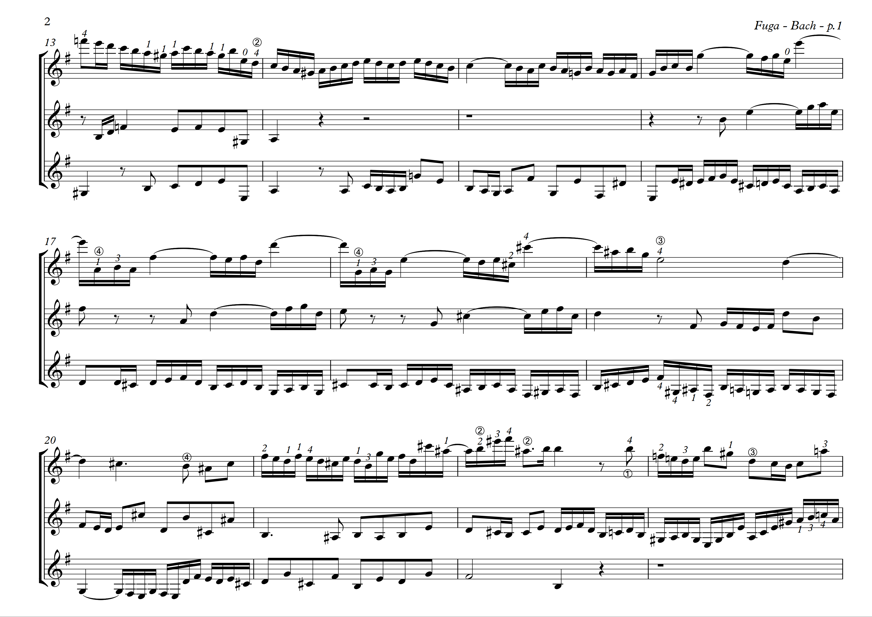 Fuga - Bach - Maximo Barbieri -2