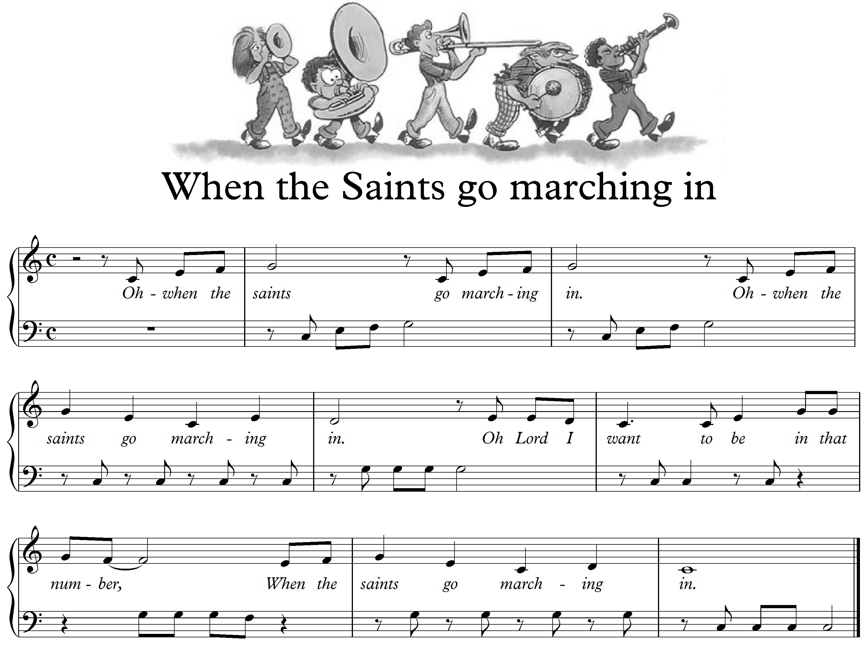 When the Saints go marching in 2